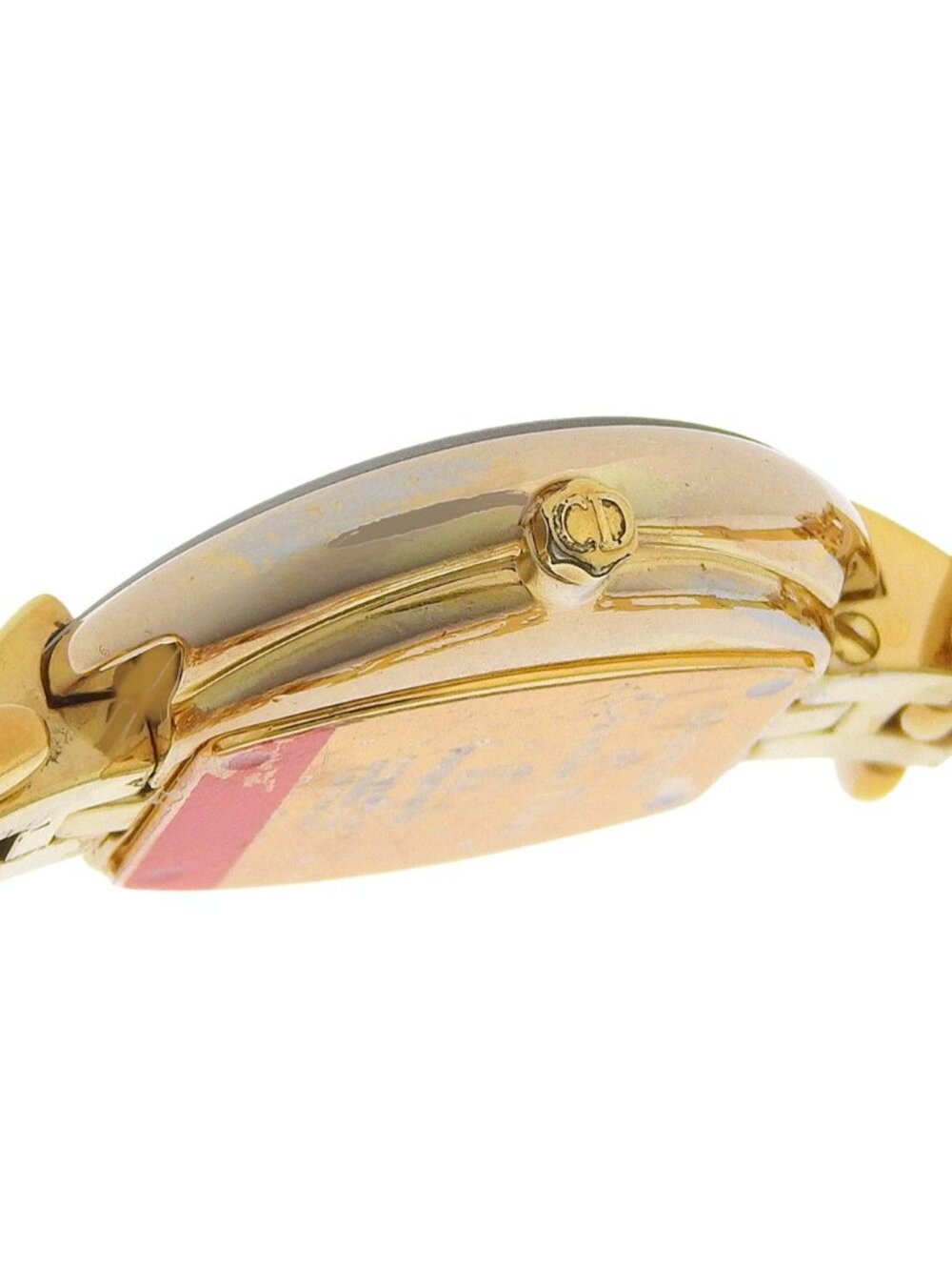 Dior Dio Bakira Gold Plated Kuo Analog Display Black Dial Watch - Picture 8 of 9